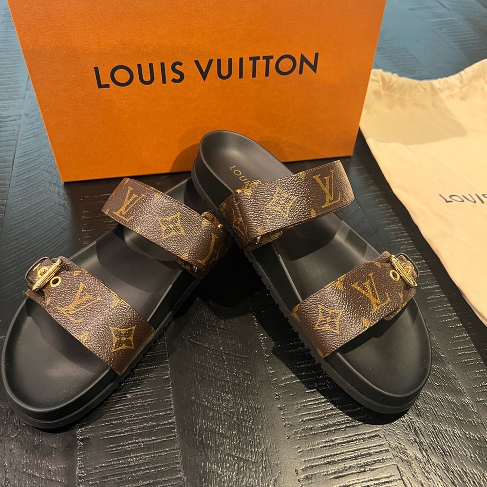Louis Vuitton Bom Dia Flat Comfort Mule - Picture 8 of 9